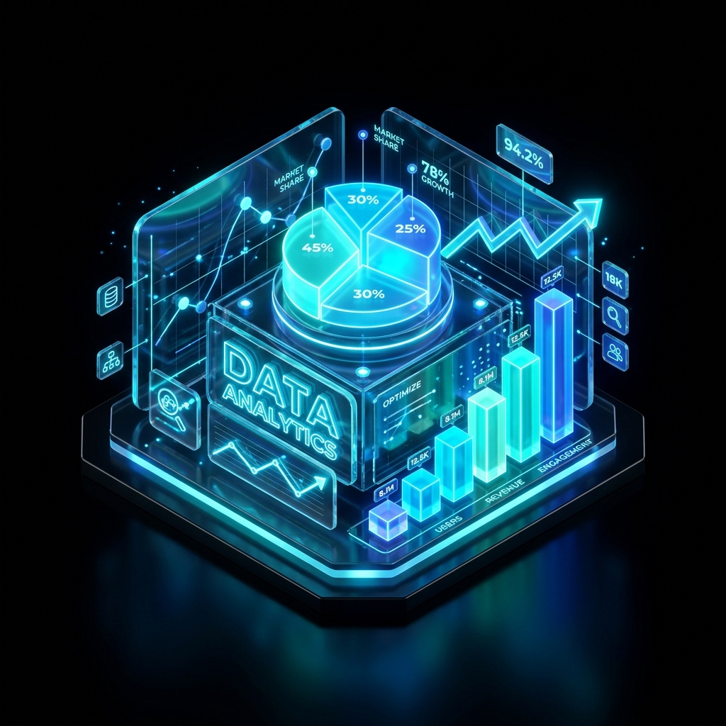 Data Analytics 3D Model