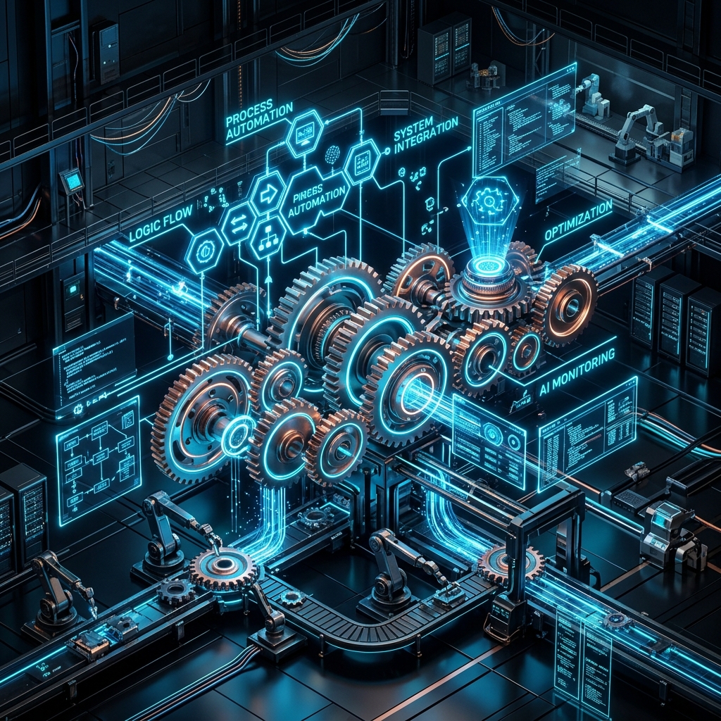 Automation 3D Scene