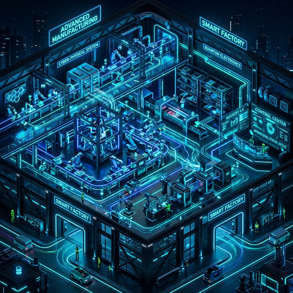Manufacturing 3D Scene